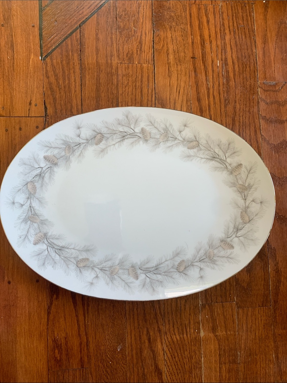 Sango Sierra Pines 12 Inch Serving Dish Platter